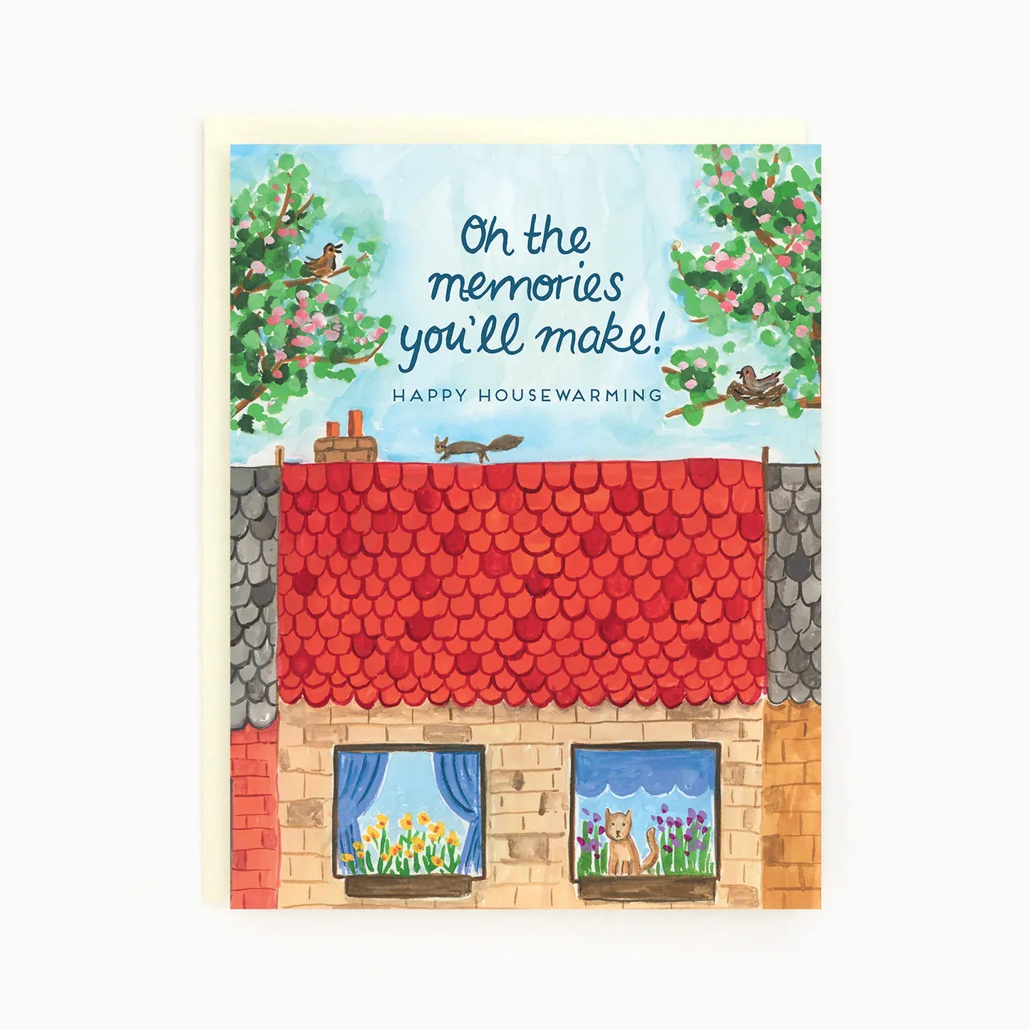 Congratulations - Happy House Warming Oh the Memories You'll Make | prettycleanshop