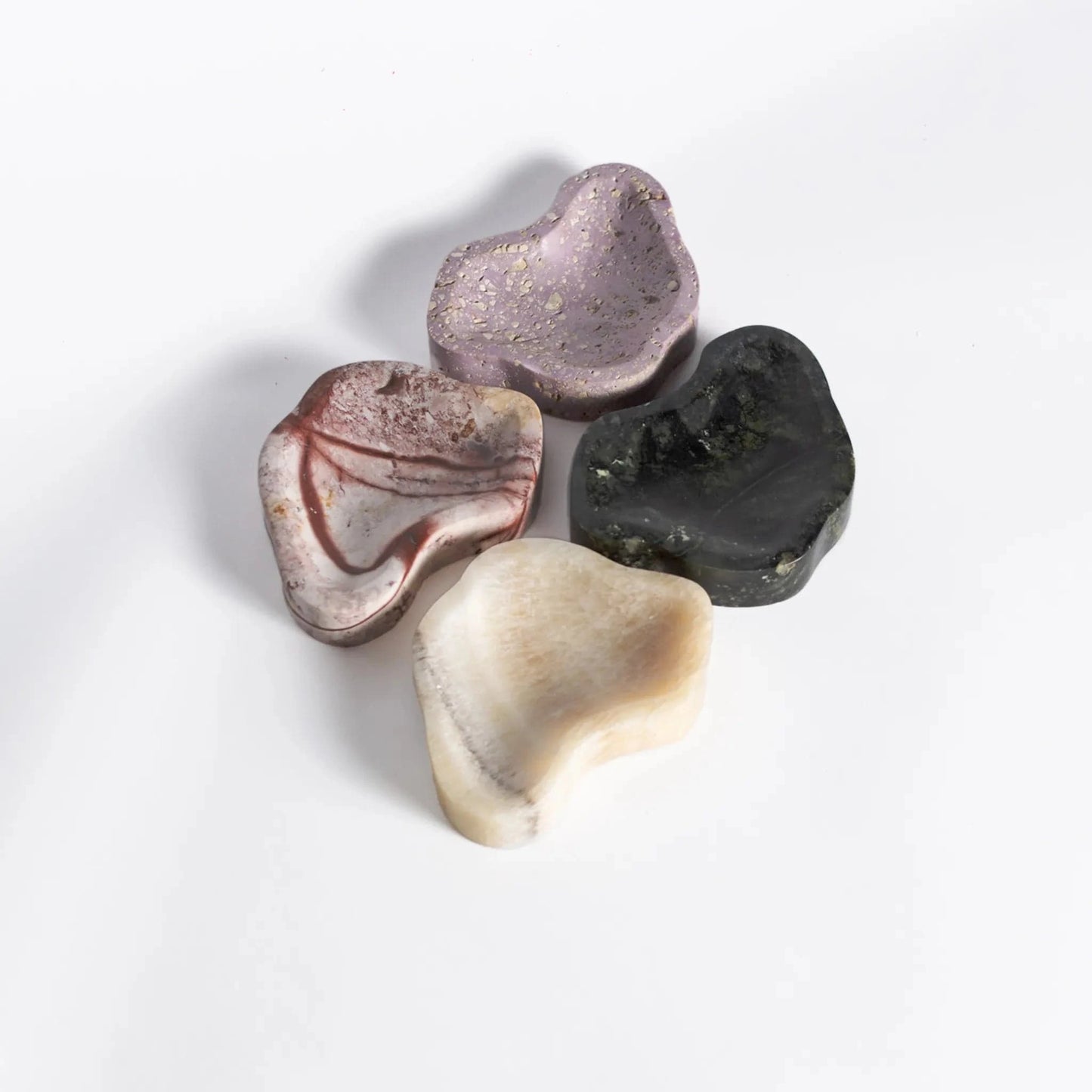 Gemstone Catchall - Cream Onyx 4" | prettycleanshop