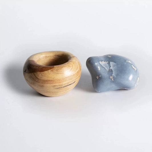 Gemstone Massager & Jewel Box - Blue Angelite