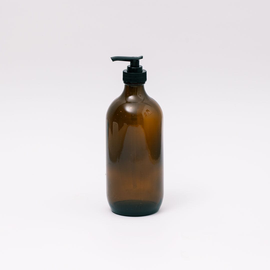 Glass Bottle 500 mL - AMBER | prettycleanshop