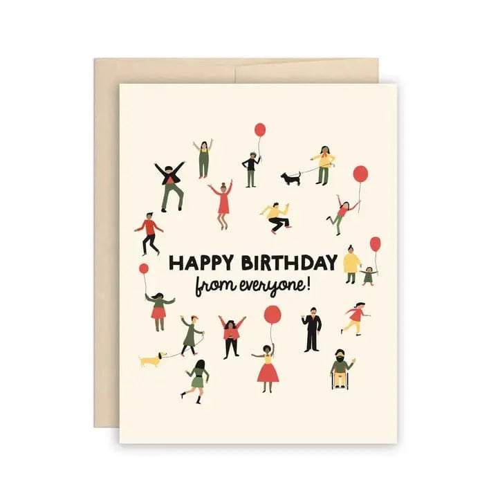 Happy Birthday - From Everyone | prettycleanshop
