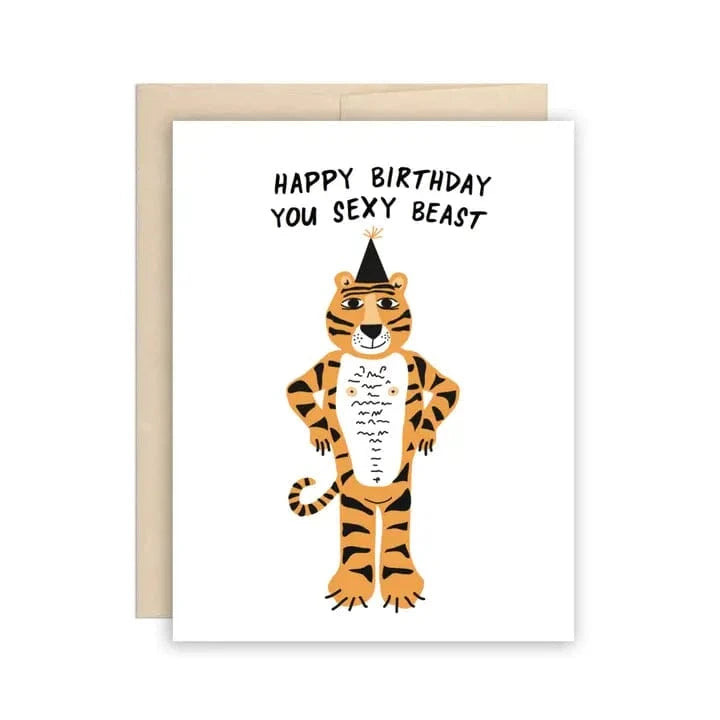 Happy Birthday - You Sexy Beast Tiger | prettycleanshop
