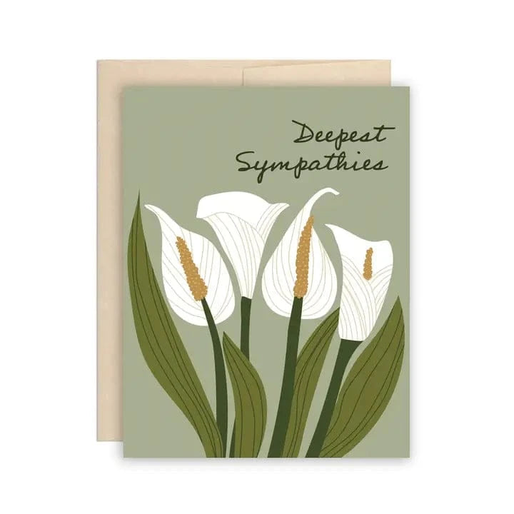 Sympathy & Sorry - Deepest Sympathies Lillies | prettycleanshop