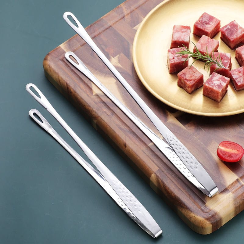 Stainless Steel Korean BBQ Tongs | prettycleanshop.myshopify.com
