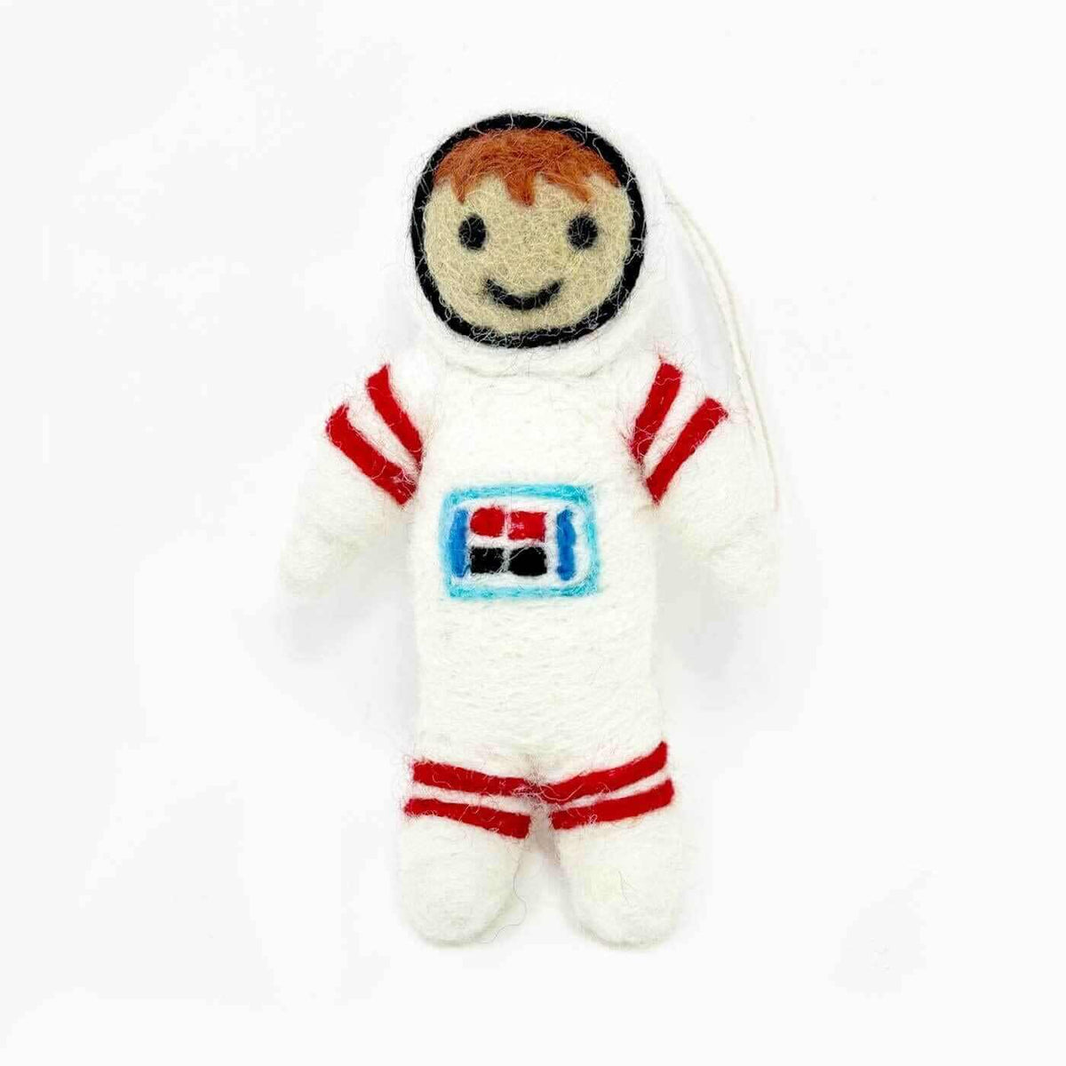 Felted Wool Astronaut Ornament-Holiday Ornaments-Pretty Clean Shop