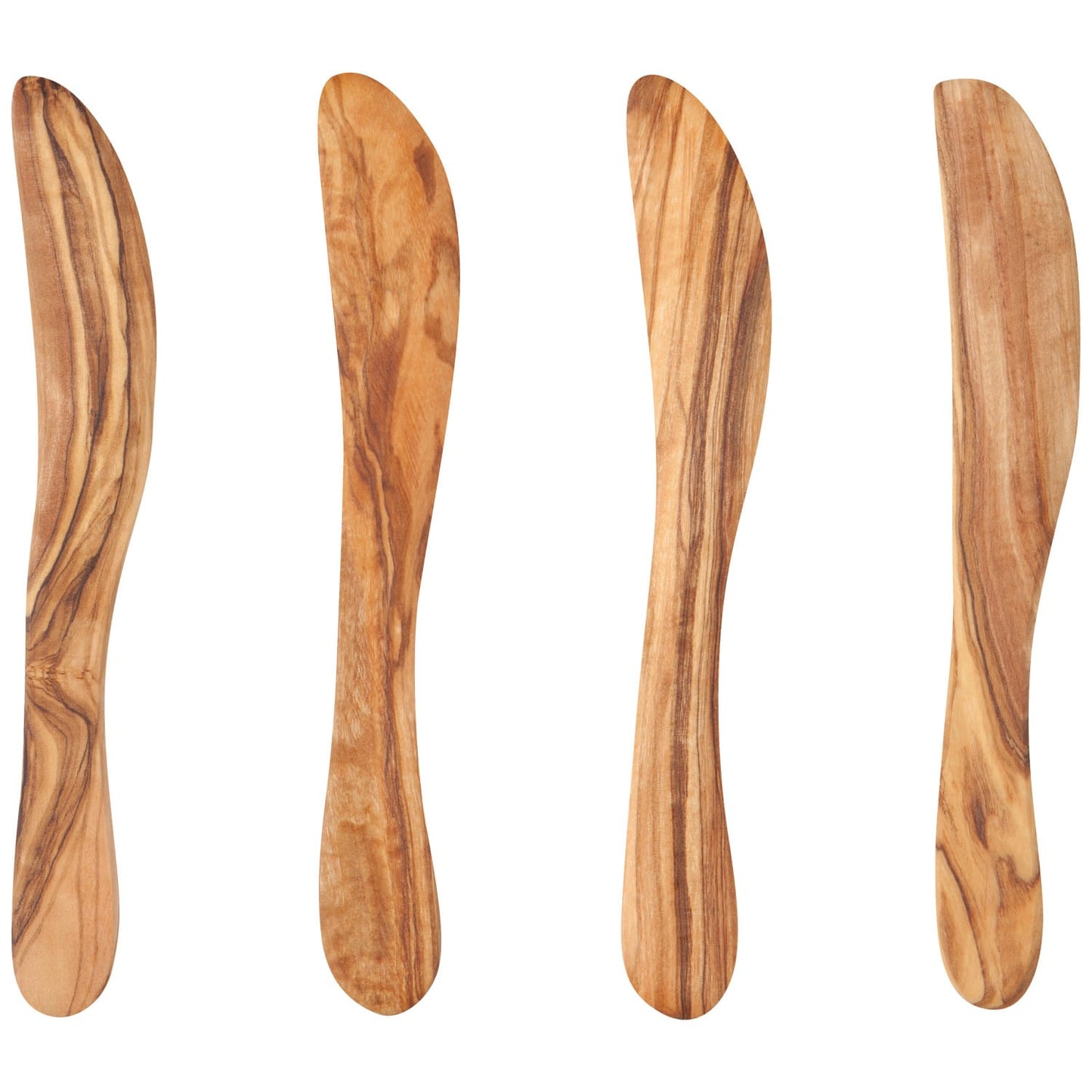 Olive Wood Spreaders - Set of 4 | prettycleanshop