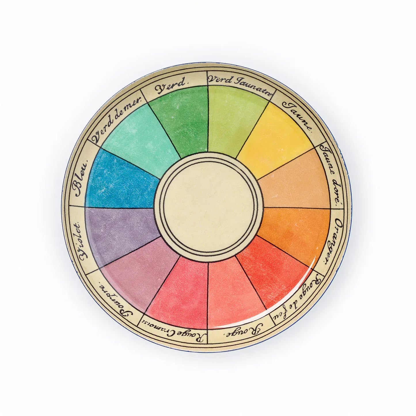 Round Enamel Tray - Cercle Chromatique | prettycleanshop