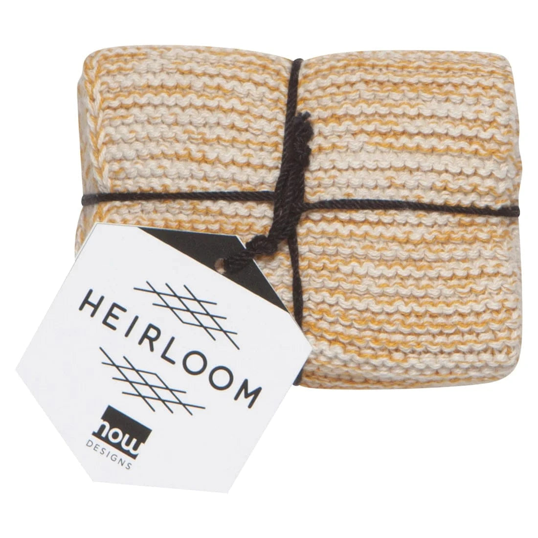 Handmade Cotton Knit Dishcloths - Sets of 2 | prettycleanshop