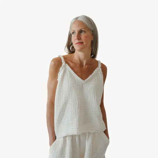 Crinkle Strappy Top | prettycleanshop