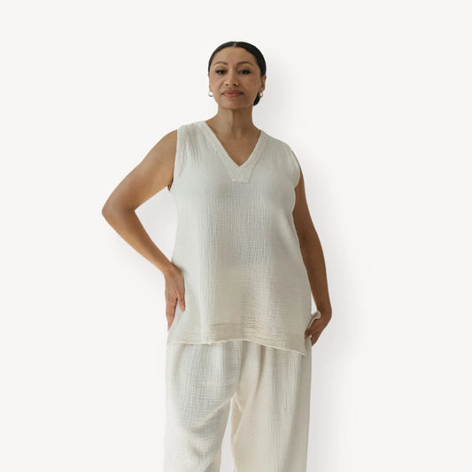 Crinkle Tunic Top | prettycleanshop