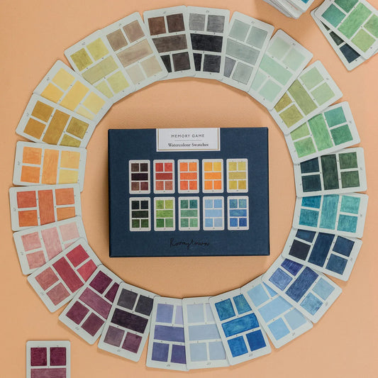 Memory Game - Watercolour Swatches | prettycleanshop.myshopify.com