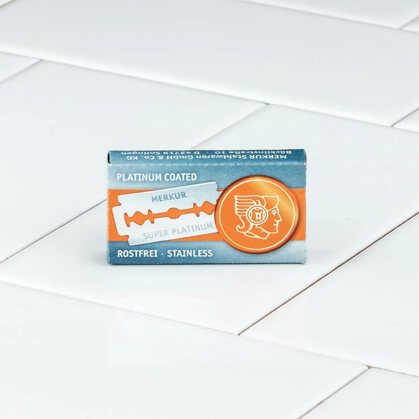 Merkur Super Platinum Double Edge Razor Blades - 10 Pack | prettycleanshop.myshopify.com