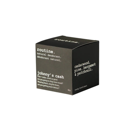 Johnnyโs Cash - Routine Natural Deodorant VEGAN