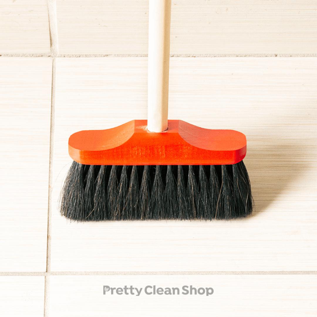 Kids Broom - Red Base | prettycleanshop