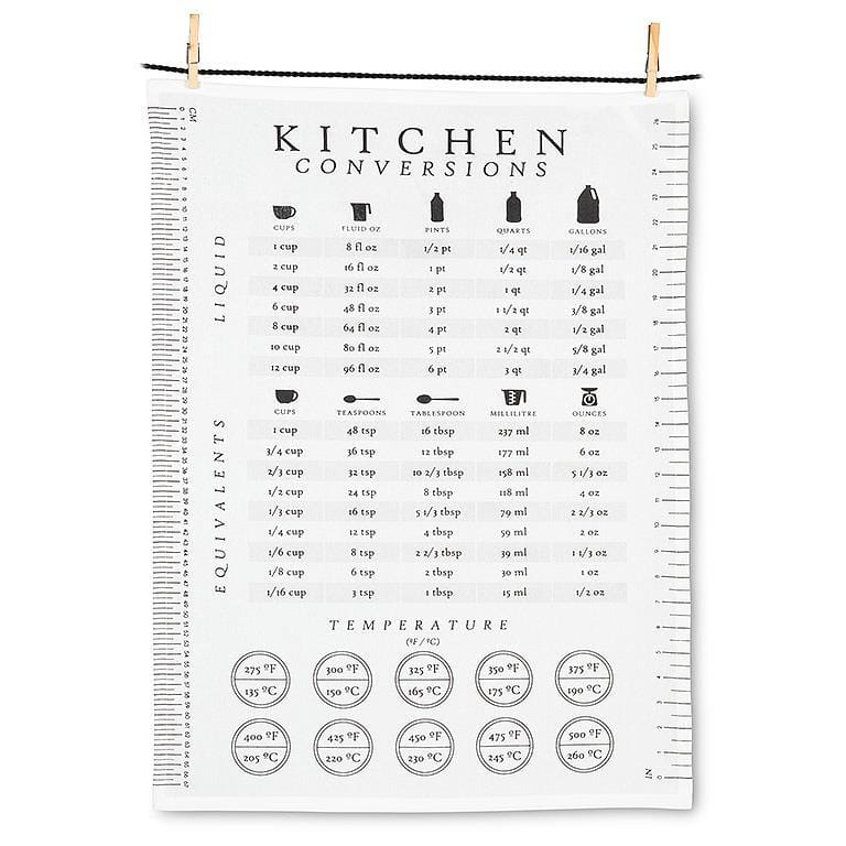 Kitchen Conversions Kitchen Tea Towel | prettycleanshop