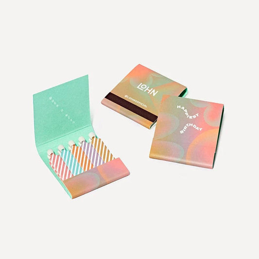 LOHN Happiest Birthday Candle