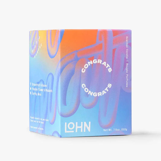 Congrats Candle | prettycleanshop.myshopify.com