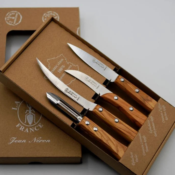 La Fourmi Set of 4 kitchen knives "Cheftaine" Coffret