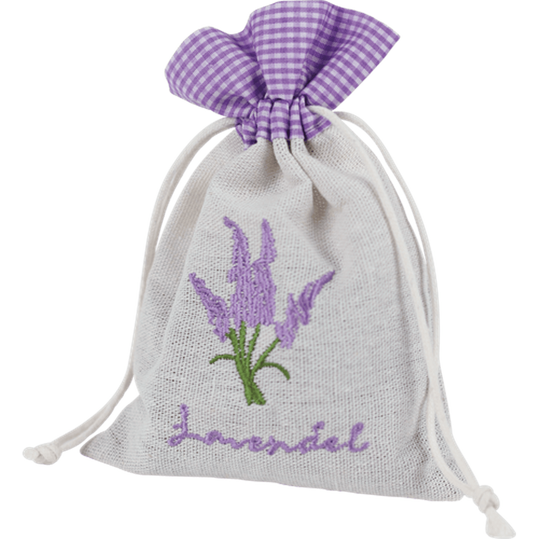 Lavender Blossoms in Linen Bag | prettycleanshop