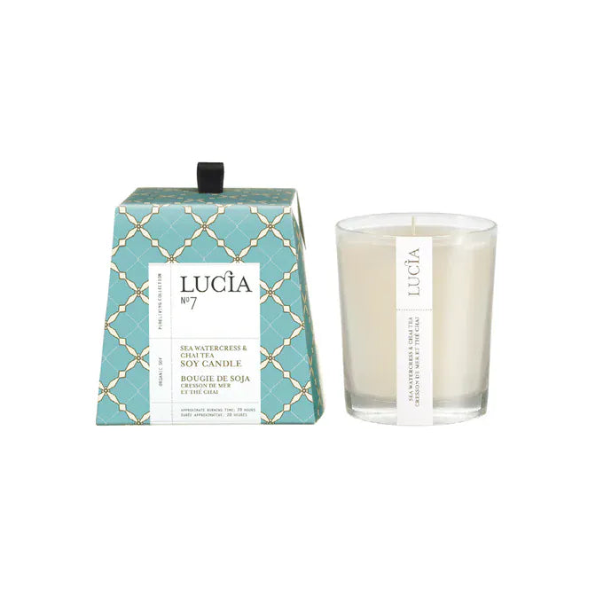 Lucia Soy Wax Votive Candle | prettycleanshop