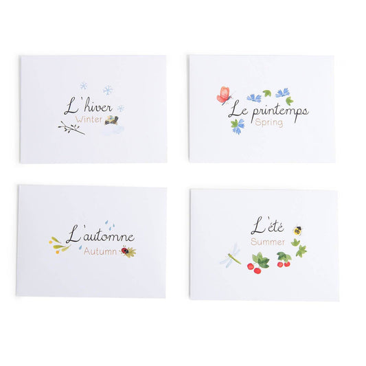 Magnetic Calendar Seasons "Le Botaniste" by Moulin Roty