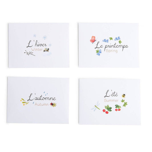 Magnetic Calendar Seasons "Le Botaniste" by Moulin Roty