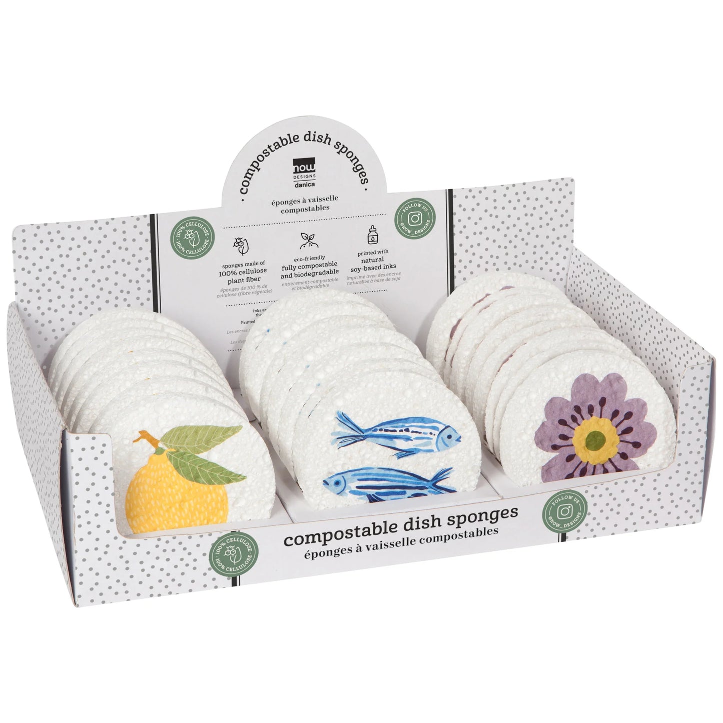 Compostable Sponges Market Day - Various Designs