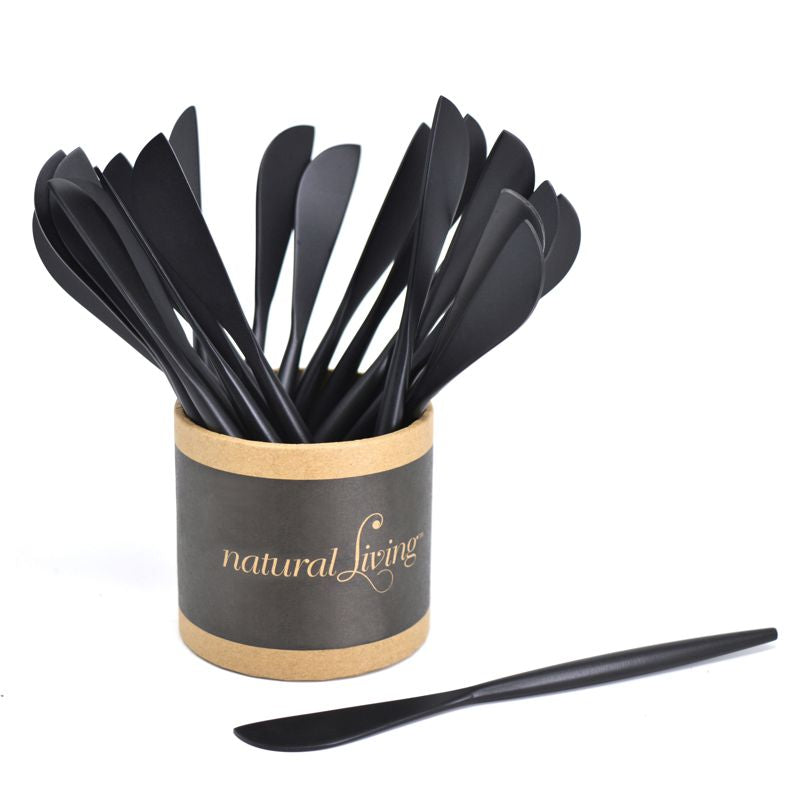 Matte Black Metal Small Spreader