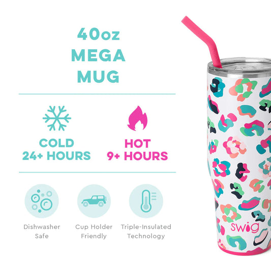 Mega Mug (40oz) - Party Animal - Swig Life
