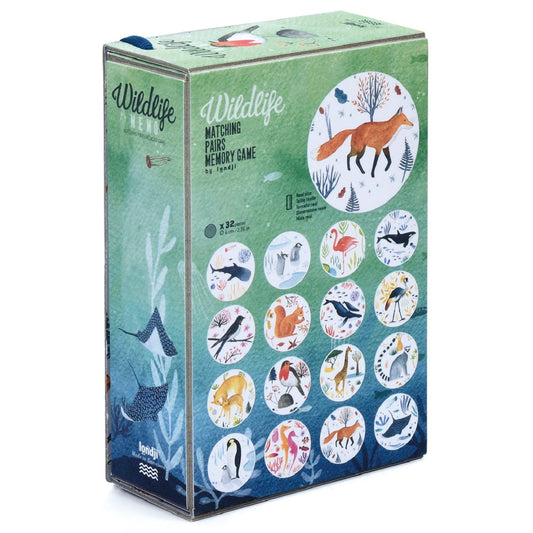 Memory Game - Wildlife by LONDJI Kids Londji Prettycleanshop