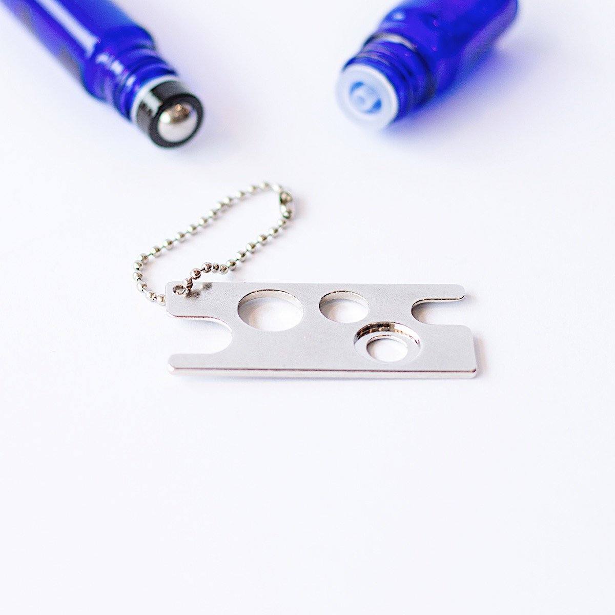 Metal Essential Oil Bottle Opener Key