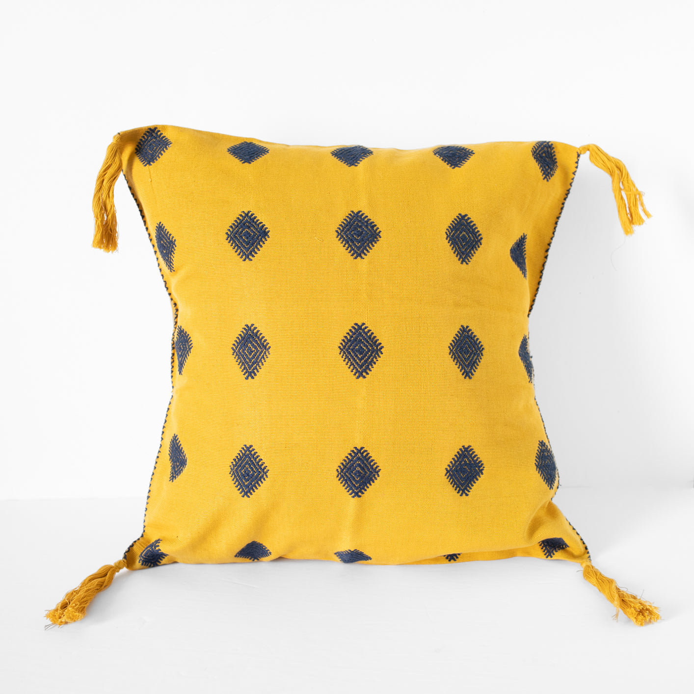 Mexican Cushion Covers - Diamond Embroidered Pillow Cases