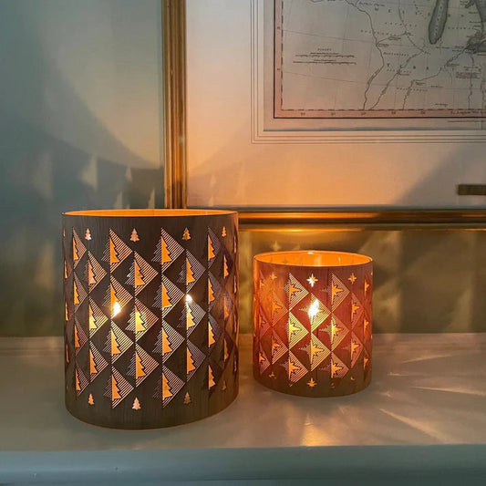 Modern Star Walnut - Lantern Cozies