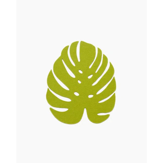 Monstera Leaf Trivet Pistachio Medium - Graf Lantz