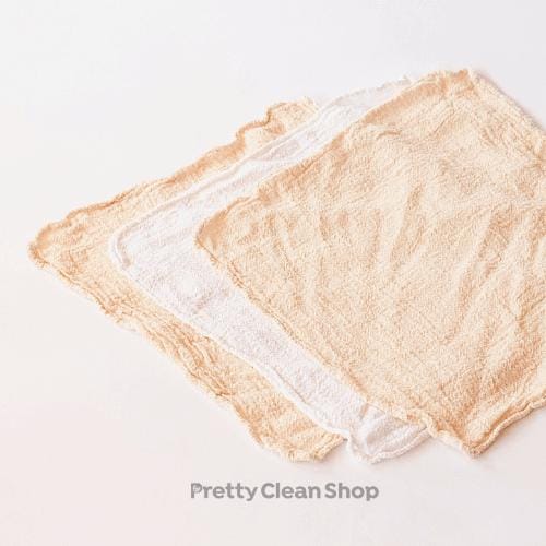 Multi-Purpose Cleaning Cloths - Natural + White | prettycleanshop