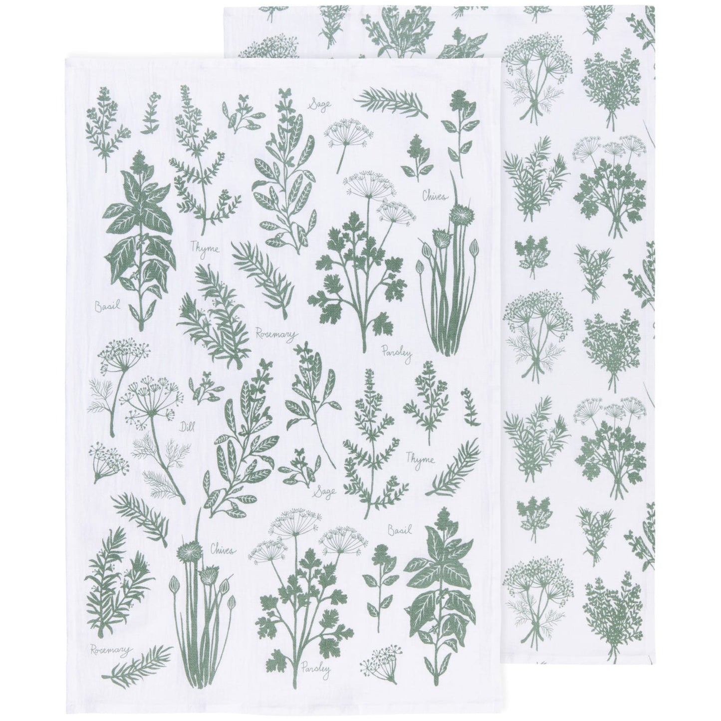 Kitchen Tea Towels Floursack 100% Cotton - Set of 2 | prettycleanshop
