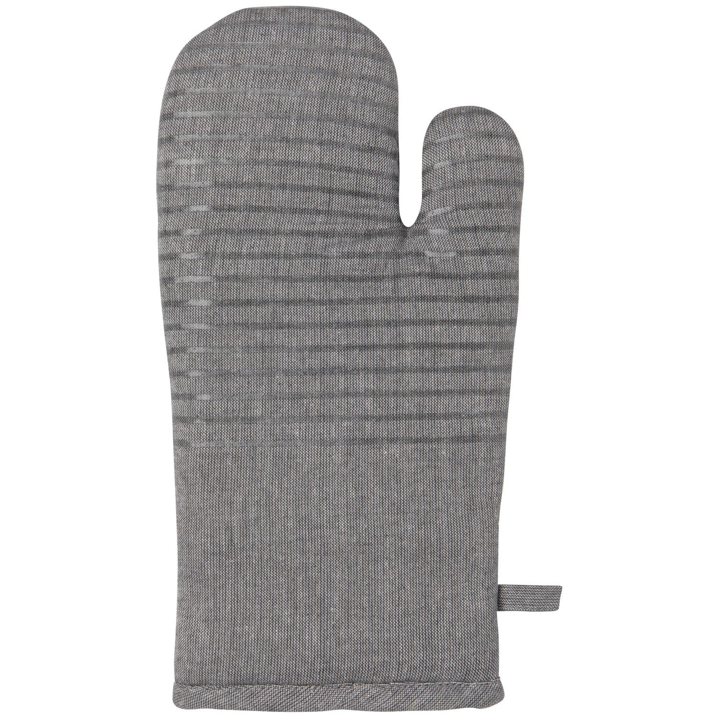 Slate Silicone-Cotton Oven Mitt