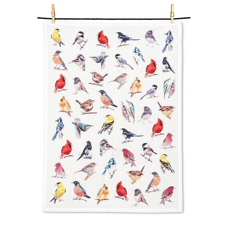 North American Birds Kitchen Tea Towel | prettycleanshop