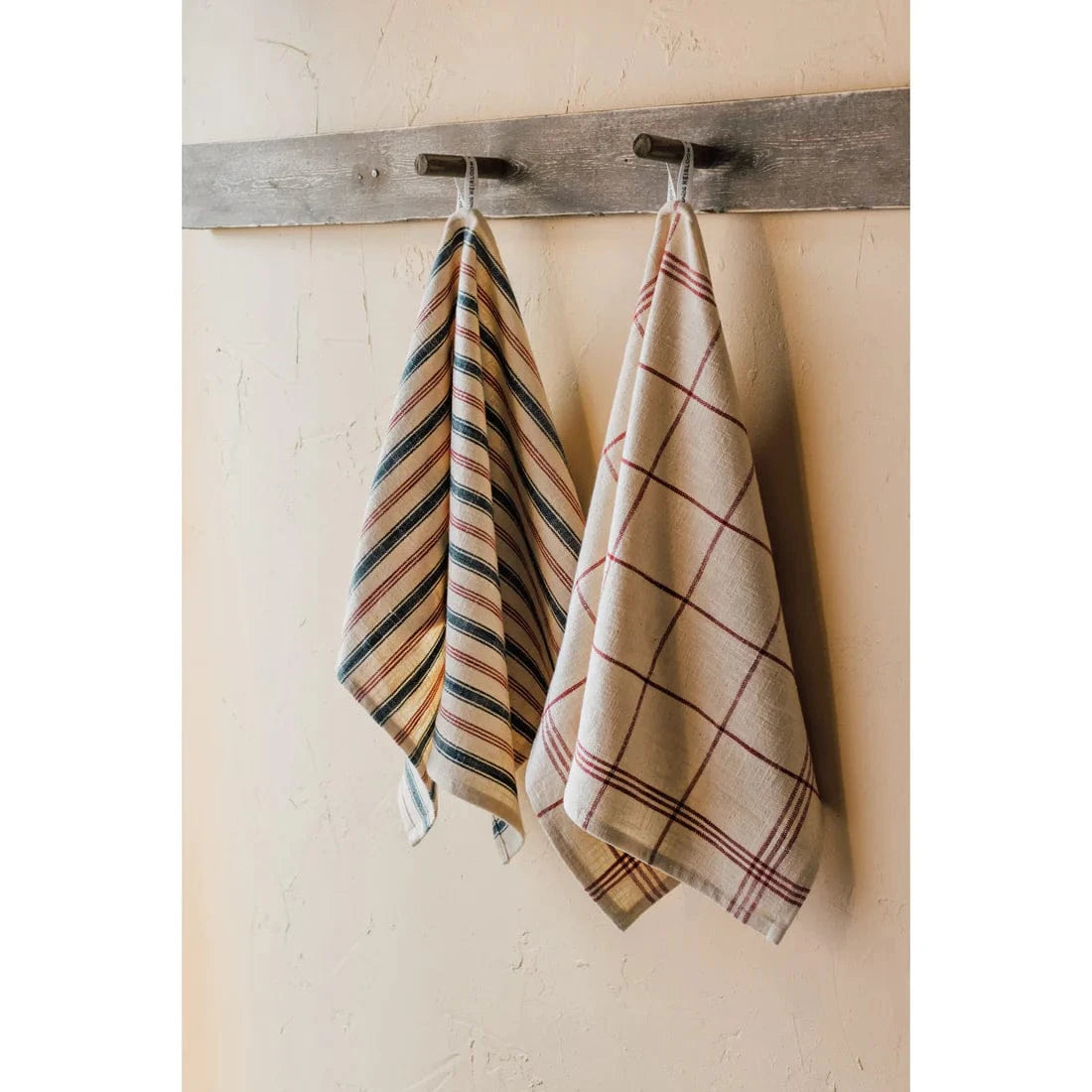 Organic Cotton Vintage French Kitchen Tea Towels - Set of 2 Jules | prettycleanshop