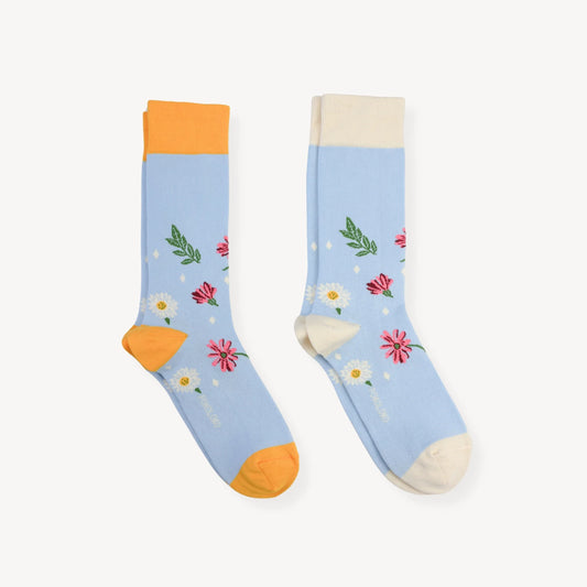 Pima Socks - Daisy Days - Pack of 2