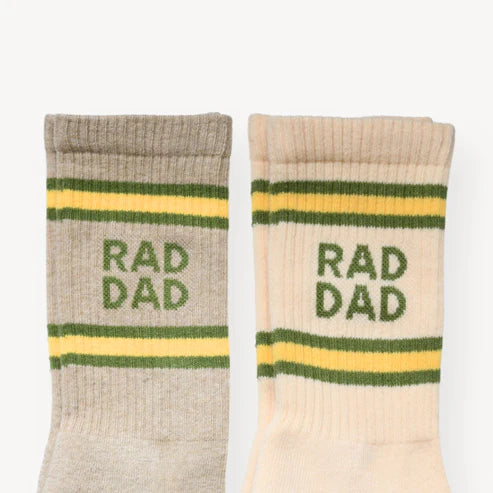 Pima Socks - Rad Dad - Pack of 2