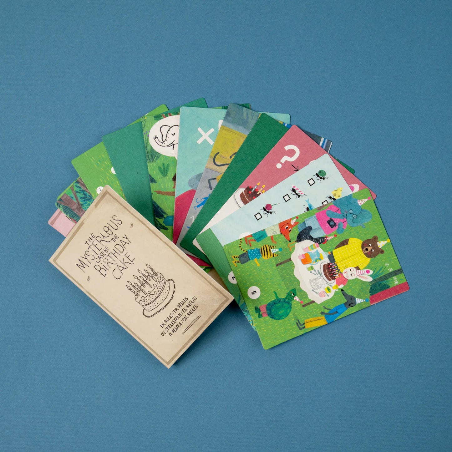The Mysterious Case of the Birthday Cake Puzzle and Detective Game | prettycleanshop