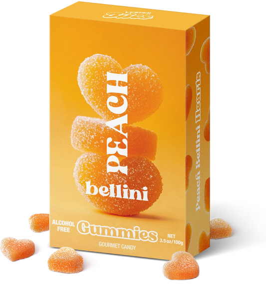 Cocktail Inspired Gummies - Peach Bellini