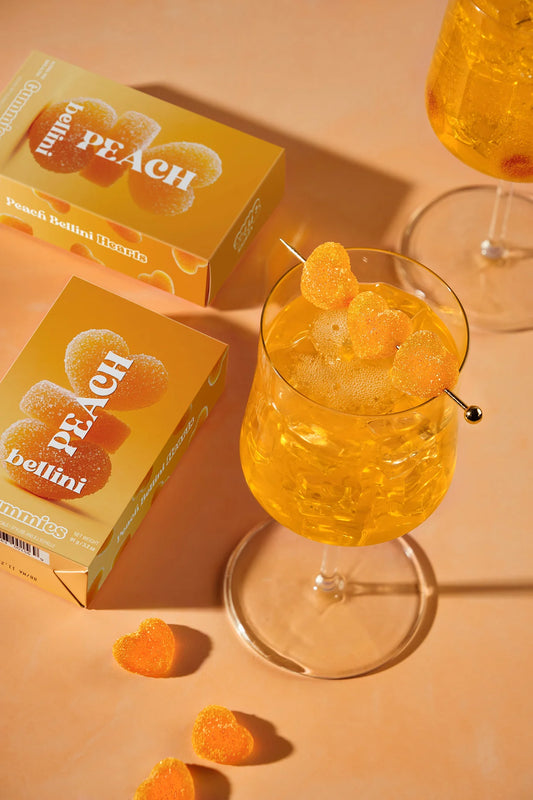 Cocktail Inspired Gummies - Peach Bellini