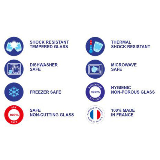 Picardie Duralex Tumbler - Set of 6