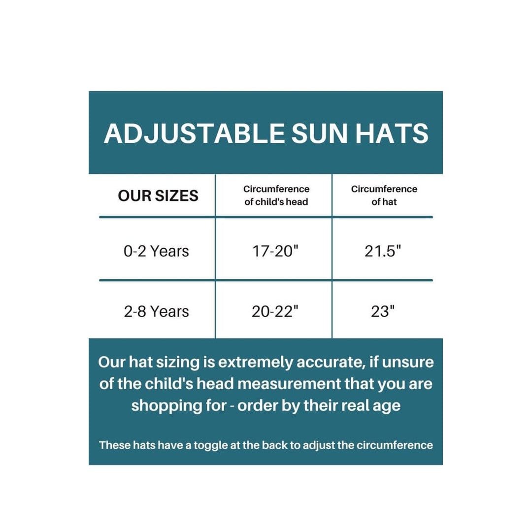 Pink UPF 50+ Adjustable Sun Hat | prettycleanshop