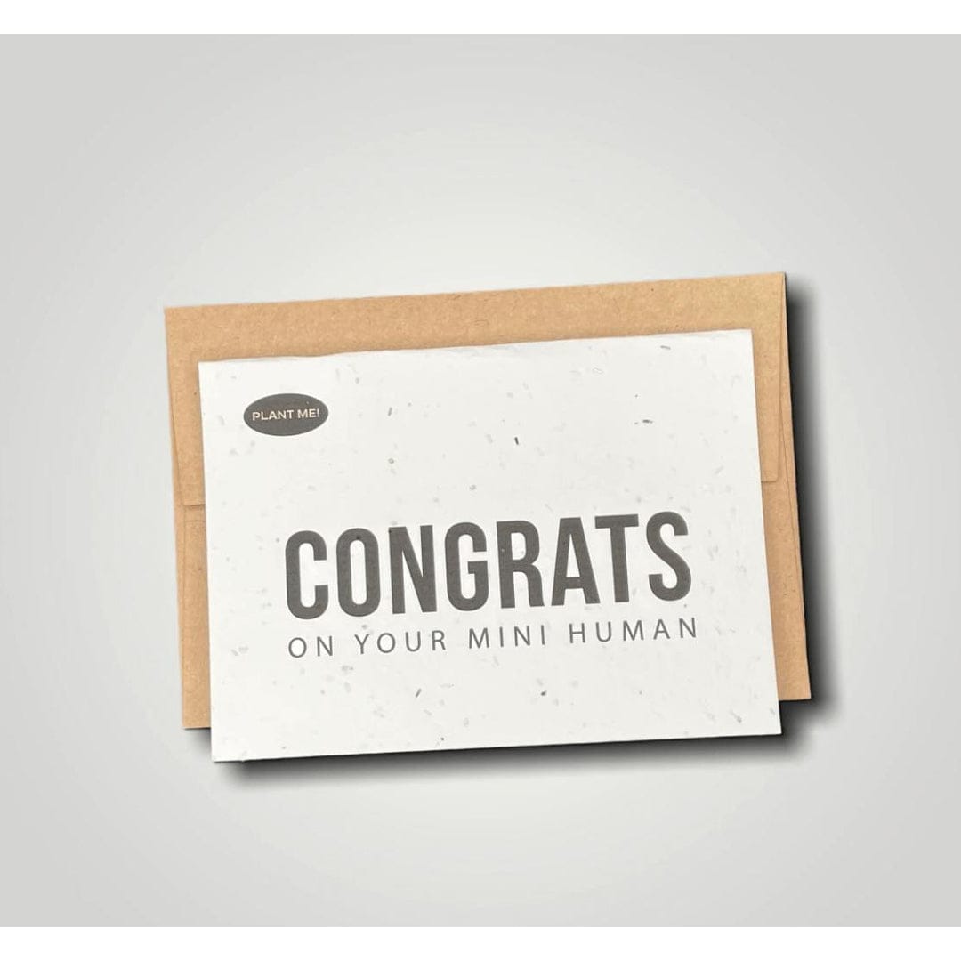 Congratulations - Congrats on Your Mini Human | prettycleanshop