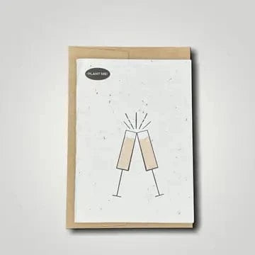 Blank - Champagne Flutes Cheers | prettycleanshop.myshopify.com