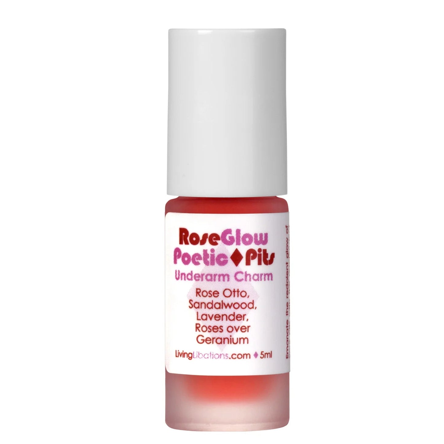 Poetic Pits Rose Glow Deodorant by Living Libations