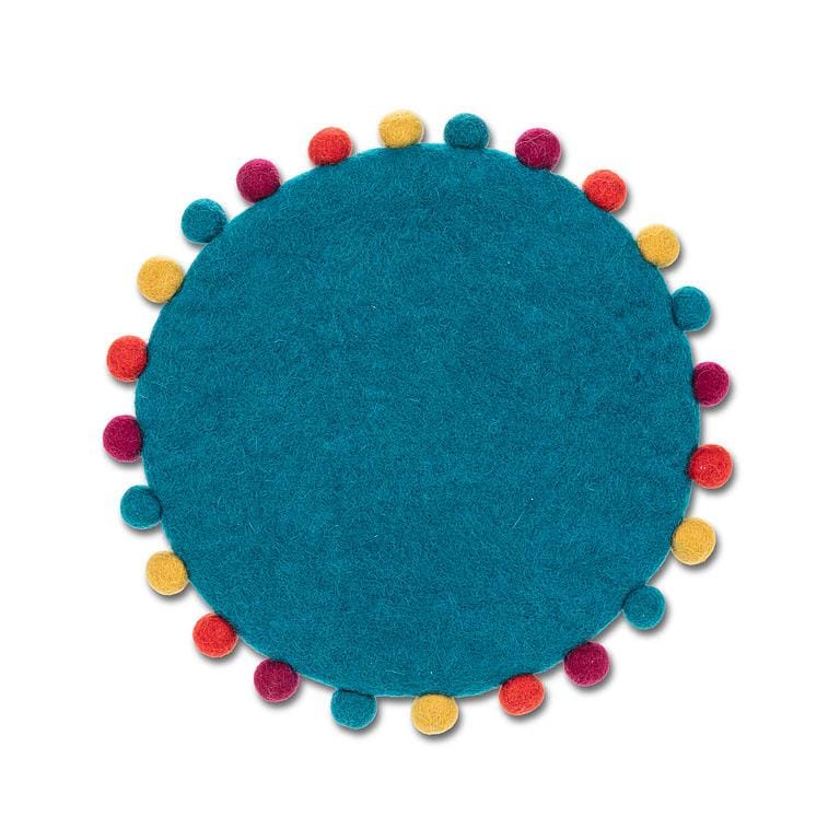 Pompom Edge Trivet | prettycleanshop